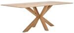 Linea Natura Esstisch, Eiche, Holz, Eiche, massiv, Holzoptik, rechteckig, eckig,