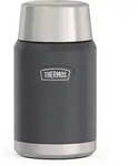 Thermos Isolierspeisegef&auml;ss Icon, Dunkelgrau, Metall, 0,71 L, doppelwandig, schlag-