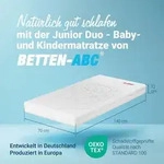 Betten-ABC Babymatratze, Wei&szlig;, Textil, 70x140 cm, Oeko-Tex&reg; Standard 100,