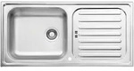 Respekta Sp&uuml;le Riverside, Edelstahl, Metall, 100x17.5x50 cm, Made in Turkey,