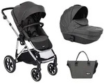 Kikka boo Kinderwagen, Grau, Metall, 58x104x93 cm, unisex, Baby on Tour, Kinderwagen,