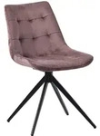 CLP Drehstuhl, Braun, Metall, 48x82x56 cm, Arbeitszimmer, B&uuml;rost&uuml;hle, Drehst&uuml;hle