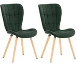CLP Stuhl, Gr&uuml;n, Holz, 50x88x63 cm, Esszimmer, St&uuml;hle, Esszimmerst&uuml;hle,