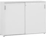 Mid.you Aktenschrank, Hellgrau, Holzwerkstoff, 4 F&auml;cher, 160x119.4x41 cm, Beim&ouml;bel