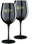 K&auml;fer Cocktailglas K&auml;fer, Schwarz, Glas, 2-teilig, 600 ml, Essen & Trinken,