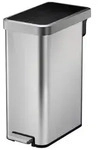 Proregal M&uuml;lleimer, Silber, Metall, Rechteckig, 28x65x49.5 cm, K&uuml;chen,