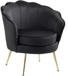 CLP Armlehnenstuhl, Schwarz, Metall, 74x76x60 cm, Esszimmer, St&uuml;hle,