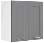 Mid.you K&uuml;chenoberschrank, Anthrazit, Wei&szlig;, Kunststoff, Holzwerkstoff,...