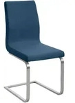 CLP Schwingstuhl, Blau, Metall, 40x90x50 cm, Esszimmer, St&uuml;hle, Esszimmerst&uuml;hle,