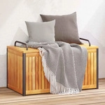 vidaXL Gartenbox, Braun, Holz, Rechteckig, 45x53x85 cm, Aufbewahrung & Schutzh&uuml;llen,