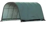 Zeltgarage Run-In-Shed, Dunkelgr&uuml;n, Metall, Kunststoff, 400x300x610 cm, ohne...