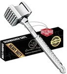 Gourmet Easy Fleischklopfer, Edelstahl, Metall, 7.5 cm, Kochen, K&uuml;chenhelfer,