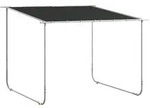 Outsunny Pergola,, Dunkelgrau, Metall, Textil, 302x250x302 cm, Sonnen- &...