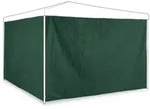 Relaxdays 2Xpavillon-Seitenteile, Dunkelgr&uuml;n, Kunststoff, 300x200x0.1 cm,...