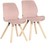 CLP Stuhl, Pink, Holz, 49x87x58 cm, Esszimmer, St&uuml;hle, Esszimmerst&uuml;hle,