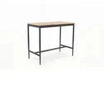 Niehoff Garden Garten-Bartisch, Anthrazit, Teak, Holz, Metall, Teakholz, massiv,