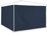 Relaxdays 2Xpavillon-Seitenteile, Dunkelblau, Kunststoff, 300x200x0.1 cm,...