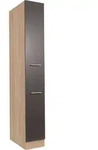 Respekta Apothekerschrank Merle, Grau, Eiche, Holzwerkstoff, einzeln stellbar,