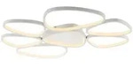 Just Light Led-Deckenleuchte Pebbles, Wei&szlig;, Metall, Kunststoff, F, 70x6.5x92 cm,