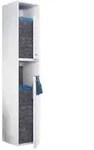 Mid.you Hochschrank, Wei&szlig;, Kunststoff, 40x184x39 cm, stehend, Badezimmer,
