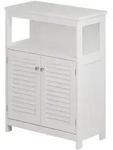 Vicco Midischrank, Wei&szlig;, Holzwerkstoff, 4 F&auml;cher, Rechteckig, 60x80x30 cm,