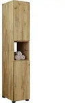 Mid.you Hochschrank VCM Flandu, Honigeiche, Holzwerkstoff, 2 F&auml;cher, 31x160x30...