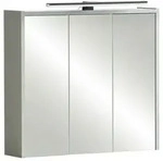 Stylife Spiegelschrank Palermo, Hellgr&uuml;n, Glas, 6 F&auml;cher, 65x62.7x16 cm, Made in