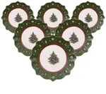 Villeroy & Boch Fr&uuml;hst&uuml;cksteller, Gr&uuml;n, Keramik, Essen & Trinken, Geschirr,