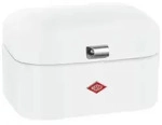 Wesco Brotkasten, Wei&szlig;, Metall, 21.5x17x28 cm, K&uuml;chenzubeh&ouml;r, Brotk&auml;sten &