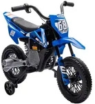 Aiyaplay Elektromotorrad,, Blau, Metall, 56x107 cm, Outdoor Spielzeug