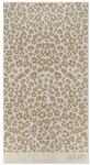 Joop! Duschtuch Leo, Beige, Textil, Animalprint, 80x150 cm, Made in Germany,