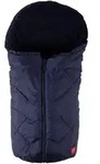 Kaiserbaby Babyschalenfusssack, Dunkelblau, Textil, 40x4x80 cm, unisex, Baby on Tour,