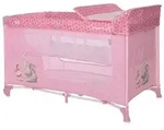 Lorelli Reisebett, Rosa, Kunststoff, 60x120 cm, Babym&ouml;bel, Babybetten,...