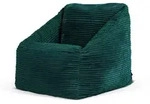 icon Sitzsack, Jadegr&uuml;n, Textil, 100 L, 1-Sitzer, Freiform, 55x44x55 cm, Hergestellt
