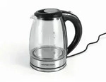 Gourmetmaxx Wasserkocher Gourmetmaxx, Schwarz, Edelstahl, Kunststoff, Glas,