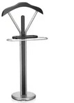 Idimex Herrendiener, Schwarz, Metall, Mode, 45x108x30 cm, Schlafzimmer, Herrendiener