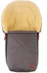 Kaiserbaby Lammfell-Babyschalenfusssack, Anthrazit, Fell, 37x7x80 cm, unisex, Baby on