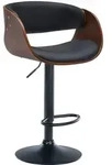 CLP Barhocker, Schwarz, Metall, 52x87x52 cm, Esszimmer, Barm&ouml;bel, Barhocker
