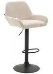 CLP Barhocker, Creme, Metall, 51x89x52 cm, Esszimmer, Barm&ouml;bel, Barhocker