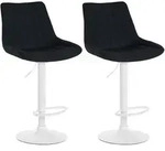 CLP Barhocker, Schwarz, Metall, 49.5x91x50 cm, Esszimmer, Barm&ouml;bel, Barhocker