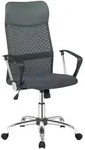 Livetastic Drehstuhl, Grau, Silber, Metall, Kunststoff, Drehkreuz, 62x111x60 cm,