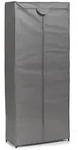 Zeller Present Schuhschrank, Grau, Metall, 7 F&auml;cher, 66x156x30 cm, Garderobe,