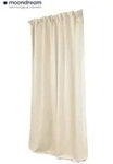 Verdunkelungsvorhang, Beige, Textil, Uni, 135x250 cm, Reach, Made in EU, Oeko-Tex&reg;