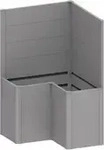 Biohort SICHTSCHUTZ Silber 102x91x102 cm