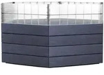 Garantia Hochbeet, Braun, Kunststoff, 145x75x145 cm, Gartenzubeh&ouml;r, Hochbeete