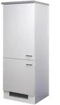 FlexWell Ger&auml;teumbauschrank, Wei&szlig;, Holzwerkstoff, 1 F&auml;cher, einzeln stellbar,
