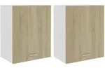 vidaXL H&auml;ngeschr&auml;nke, Sonoma Eiche, Holz, 31x60x50 cm, K&uuml;chen, K&uuml;chenm&ouml;bel,