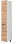 Vicco Apothekerschrank, Honigeiche, Wei&szlig;, Holzwerkstoff, 5 F&auml;cher, 2...
