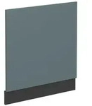 Vicco Frontblende, Blaugrau, Anthrazit, Holzwerkstoff, Rechteckig, 60x57.2x1.6...