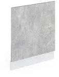 Vicco Frontblende, Hellgrau, Wei&szlig;, Holzwerkstoff, Rechteckig, 60x57.2x1.6 cm,